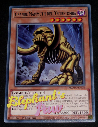 Yugioh grande mammuth - -,