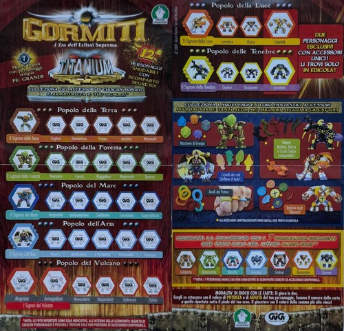 Gormiti serie titanium - gormiti,
