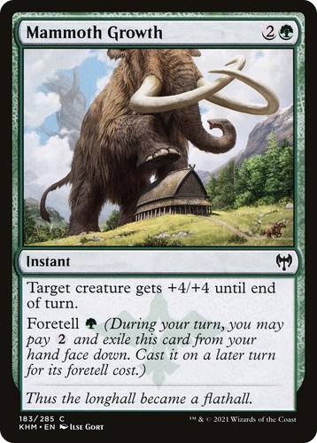 Crescita dei mammut - -, [khm